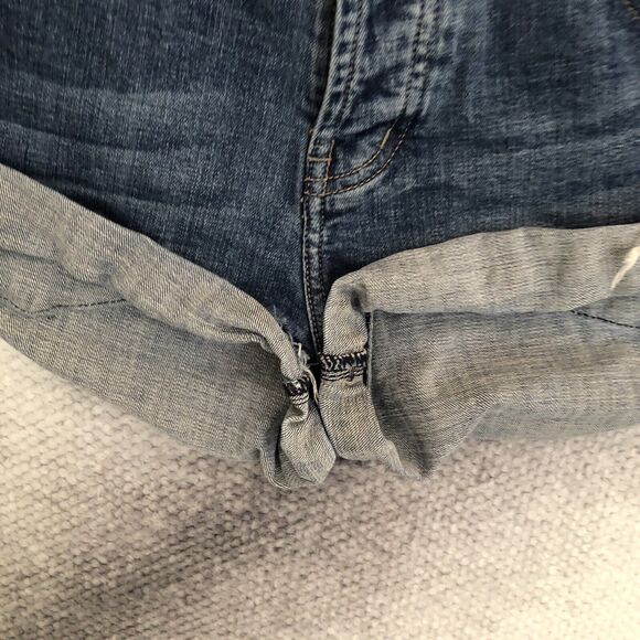 ONE TEASPOON Bandit Distressed Cut Off Jean Shorts Size 26 - Picture 4 of 14